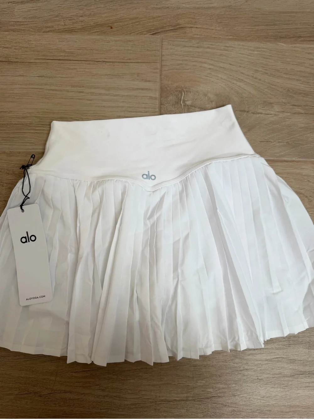 NWT ALO Yoga Grand Slam Logo Tennis Skirt